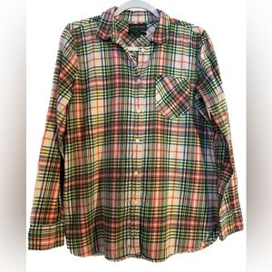 J. Crew “Always” Plaid Flannel Shirt 8